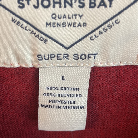 NWT St. John’s Bay crewneck sweater L - Picture 4 of 11